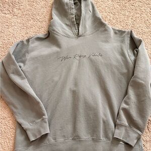 Wave Riding Vehicles Gray Hoodie Sweatshirt-youth large